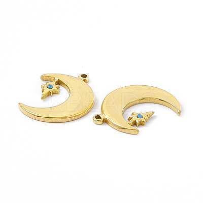 PVD Vacuum Plating 201 Stainless Steel Pendants STAS-J401-VC938-1