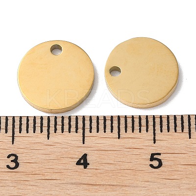 304 Stainless Steel Charms STAS-Q308-09F-G-1