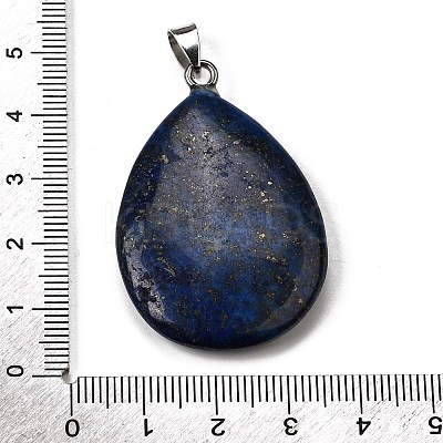 Dyed Natural Lapis Lazuli Pendants G-F820-14P-20-1