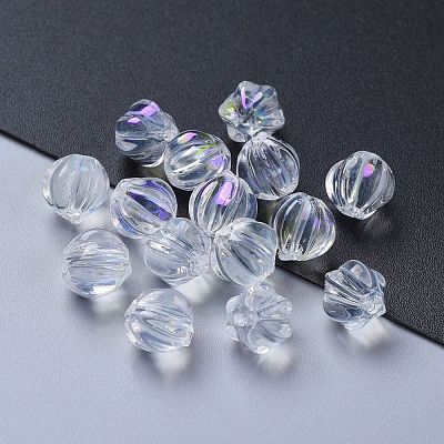 Transparent Glass Beads GLAA-L027-K16-1