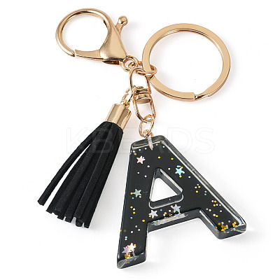 1Pc Resin Letter Keychains KEYC-TADJ0001-09A-1