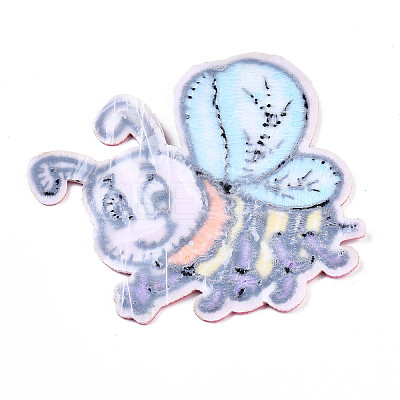 Computerized Embroidery Cloth Iron on/Sew on Patches X-DIY-S040-012-1