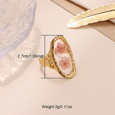 304 Stainless Steel with Adjustable Epoxy Cuff Rings FS-WG8B88B-04-1
