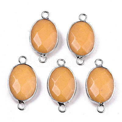 Natural White Jade Links/Connectors G-T131-102-26-1