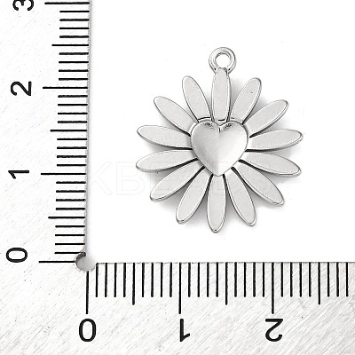 Anti-Tarnish 304 Stainless Steel Pendants STAS-K293-10P-1