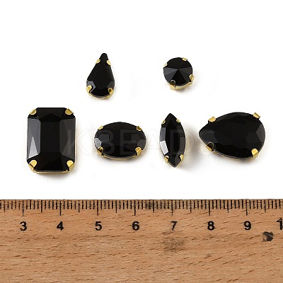 Glass Rhinestone Sew on Rhinestone RB-CBA33FD-01G-01-1