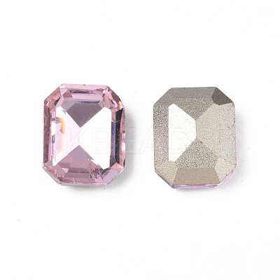 Pointed Back Glass Rhinestone Cabochons MRMJ-N027-007-B01-1