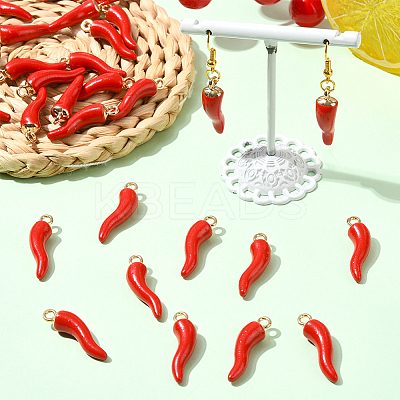 Alloy Enamel Pendants FIND-SC0018-15A-1