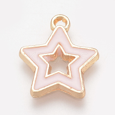 Alloy Enamel Pendants ENAM-Q425-24-1