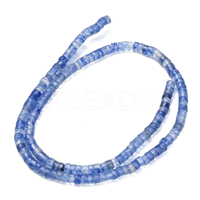 Blue Watermelon Stone Glass Beads Strands G-Z110-A33-2x4mm-1