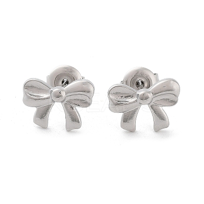Non-Tarnish 304 Stainless Steel Stud Earrings EJEW-H115-10P-1