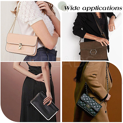 Imitation Leather & Alloy Crossbody Purse Chains FIND-WH20033-034A-LG-1