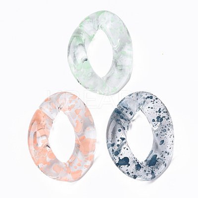 Transparent Acrylic Linking Rings OACR-N009-014A-1