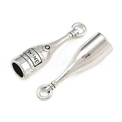 Tibetan Style Alloy Pendants TIBE-B003-18AS-1