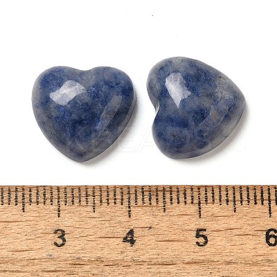 Natural Blue Spot Jasper Cabochons G-F776-02A-11-1