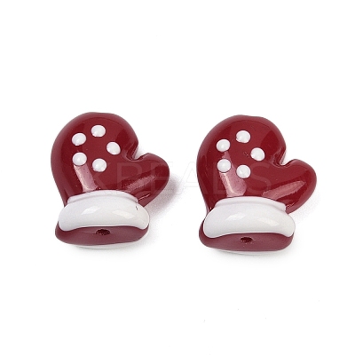 Baking Paint Glass Enamel Beads LAMP-R004-07A-1