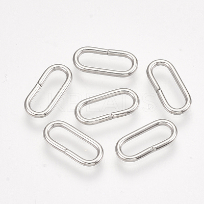 Tarnish Resistant 304 Stainless Steel Linking Rings X-STAS-S079-83A-1