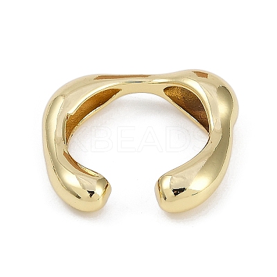 Brass Cuff Rings RJEW-U030-02G-01-1