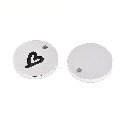 304 Stainless Steel Enamel Charms STAS-T064-69P-02-1