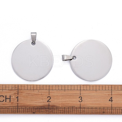 Tarnish Resistant 304 Stainless Steel Pendants STAS-I140-16S-1