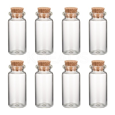 Glass Jar Bead Containers CON-Q005-1