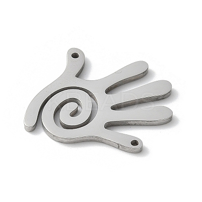304 Stainless Steel Pendants STAS-E501-15P-1