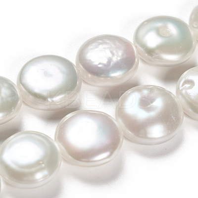 Natural Baroque Pearl Keshi Pearl Beads Strands PEAR-S012-27A-1