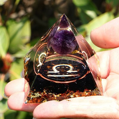 Orgonite Pyramid Resin Energy Generators PW-WG63740-07-1