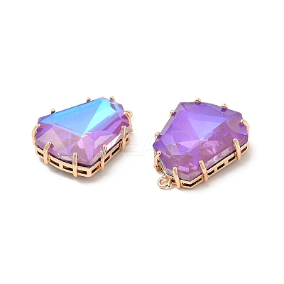 K9 Glass Pendants KK-E071-08KCG-1