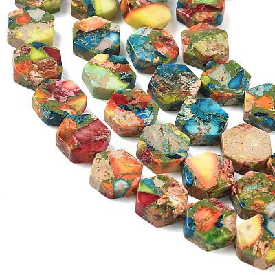 Natural Imperial Jasper Beads Strands GG-CBA6BAC-C04-1