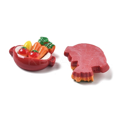 Cute Mini Food Series Resin Cabochons LS-CRES-I038-01B-1