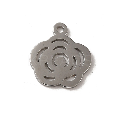 Non-Tarnish 304 Stainless Steel Charms STAS-L022-319P-1