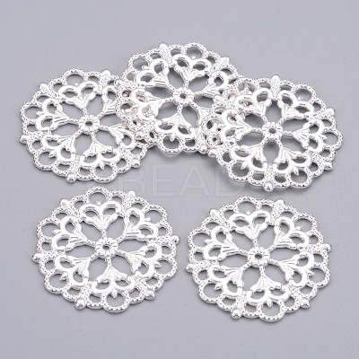 Tibetan Style Filigree Joiners Links LS-TIBE-A11623-S-LF-1