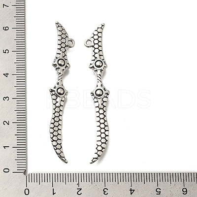 Tibetan Style Alloy Big Pendants FIND-G078-30AS-1