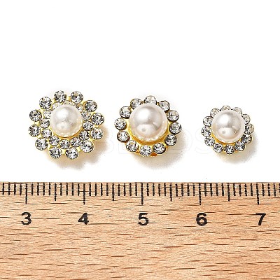 150Pcs 3 Style Flower Sew on Rhinestone DIY-CA0005-32-1