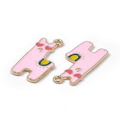 Alloy Enamel Pendants ENAM-C006-03KCG-04-1