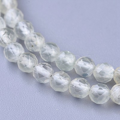 Natural Prehnite Beaded Necklaces NJEW-K114-B-A12-1