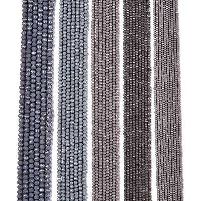 Opaque Solid Color Imitation Jade Glass Beads Strands LS-EGLA-A044-P3mm-D10-1