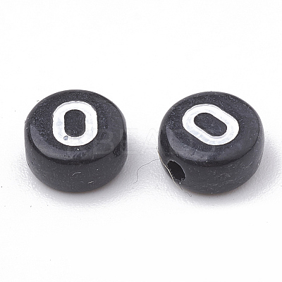 Opaque Acrylic Beads SACR-N002-02-1