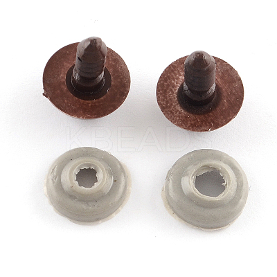 Craft Plastic Doll Eyes Stuffed Toy Eyes DIY-R039-18mm-1
