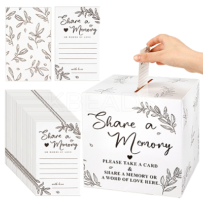 Paper Message Box AJEW-WH0696-371A-1