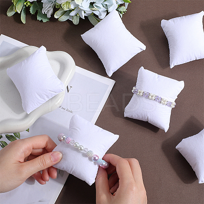 8Pcs Lint Bracelet/Watch Pillow Jewelry Displays BDIS-BBC0001-02A-1