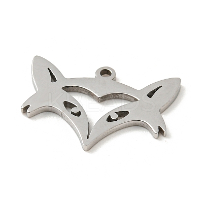 Non-Tarnish 201 Stainless Steel Pendants FIND-Z009-05P-1