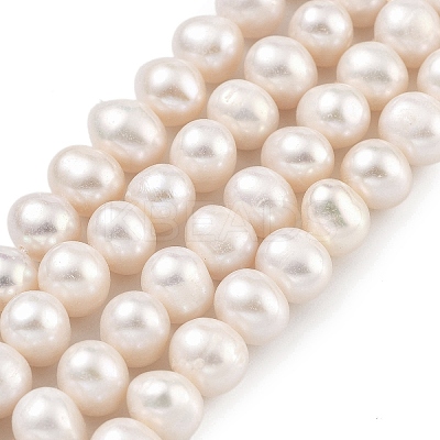 Natural Cultured Freshwater Pearl Beads Strands PEAR-C003-12G-X-1