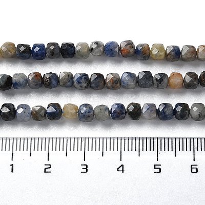 Natural Sodalite Beads Strands LS-G-J400-A10-03-1