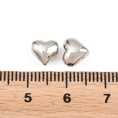 Valentine's Day Brass Beads KK-H292-51C-P-1