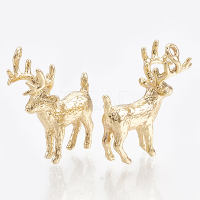 Brass Pendants KK-S348-042-1