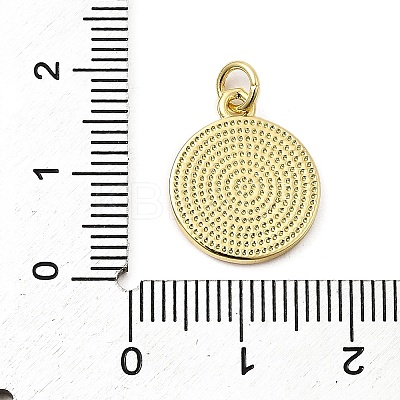 Rack Plating Brass Pendants KK-A268-24G-1