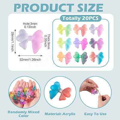 Transparent Acrylic Beads TACR-TAC0007-14-1