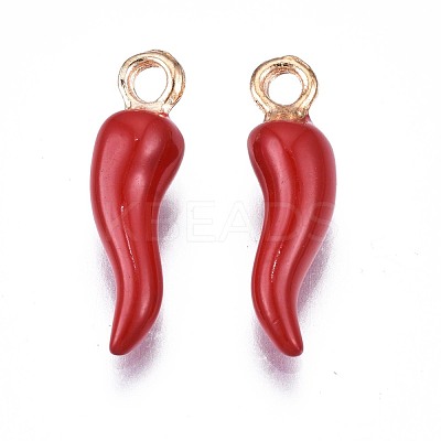Alloy Enamel Pendants ENAM-N054-70-1